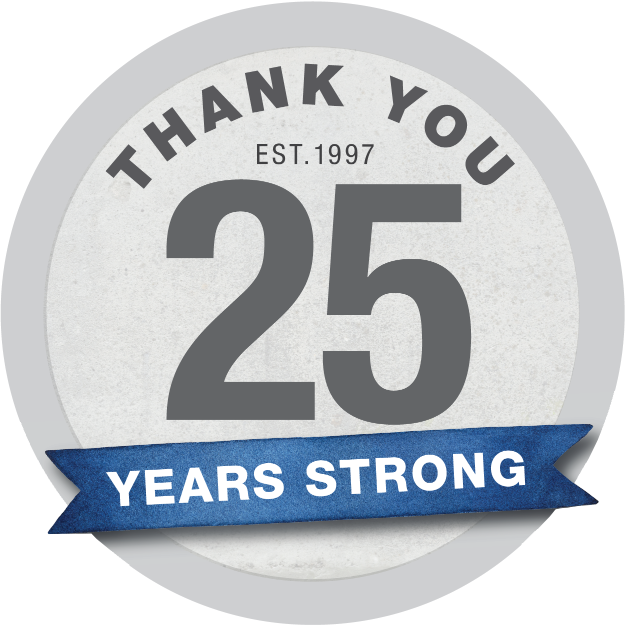 InVigor 25th anniversary thank you logo