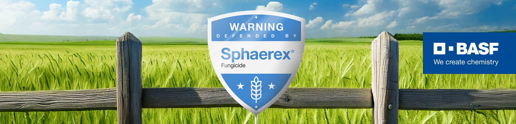Wooden fence with a Sphaerex sign on it