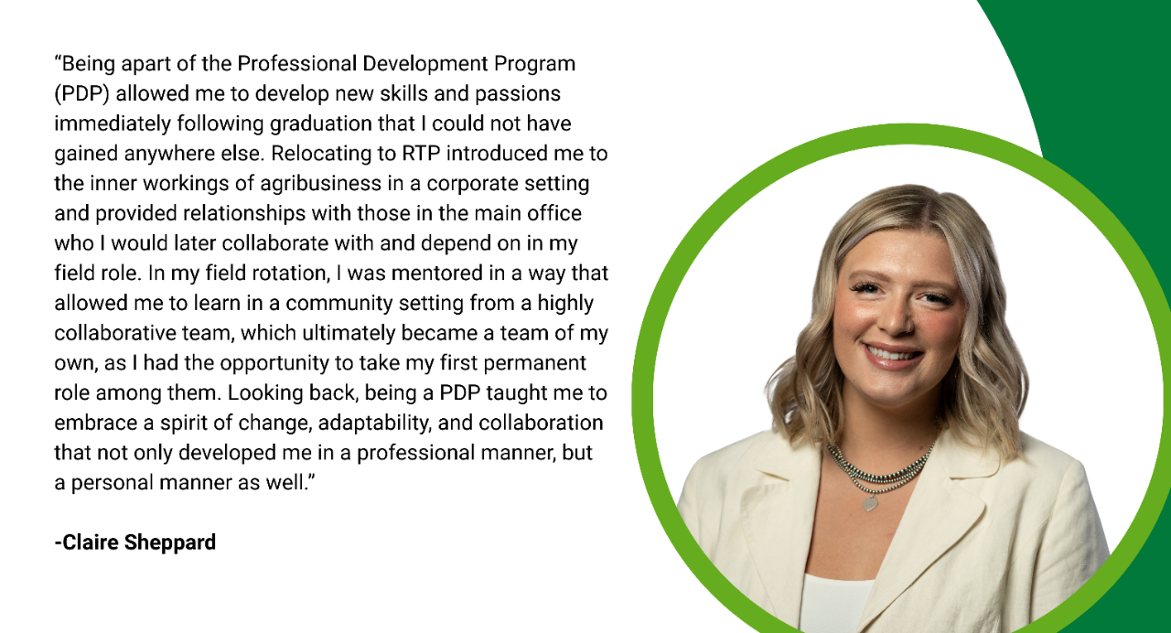 Claire Sheppard PDP Testimonial