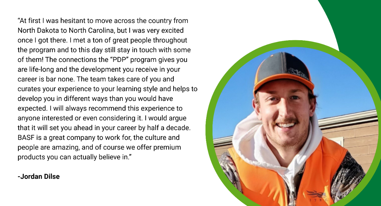 Jordan Dilse PDP Testimonial